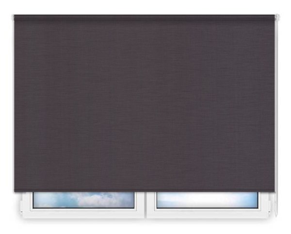 Стандартные рулонные шторы Анже блэкаут темно-серый цена. Купить в «Мастерская Жалюзи»